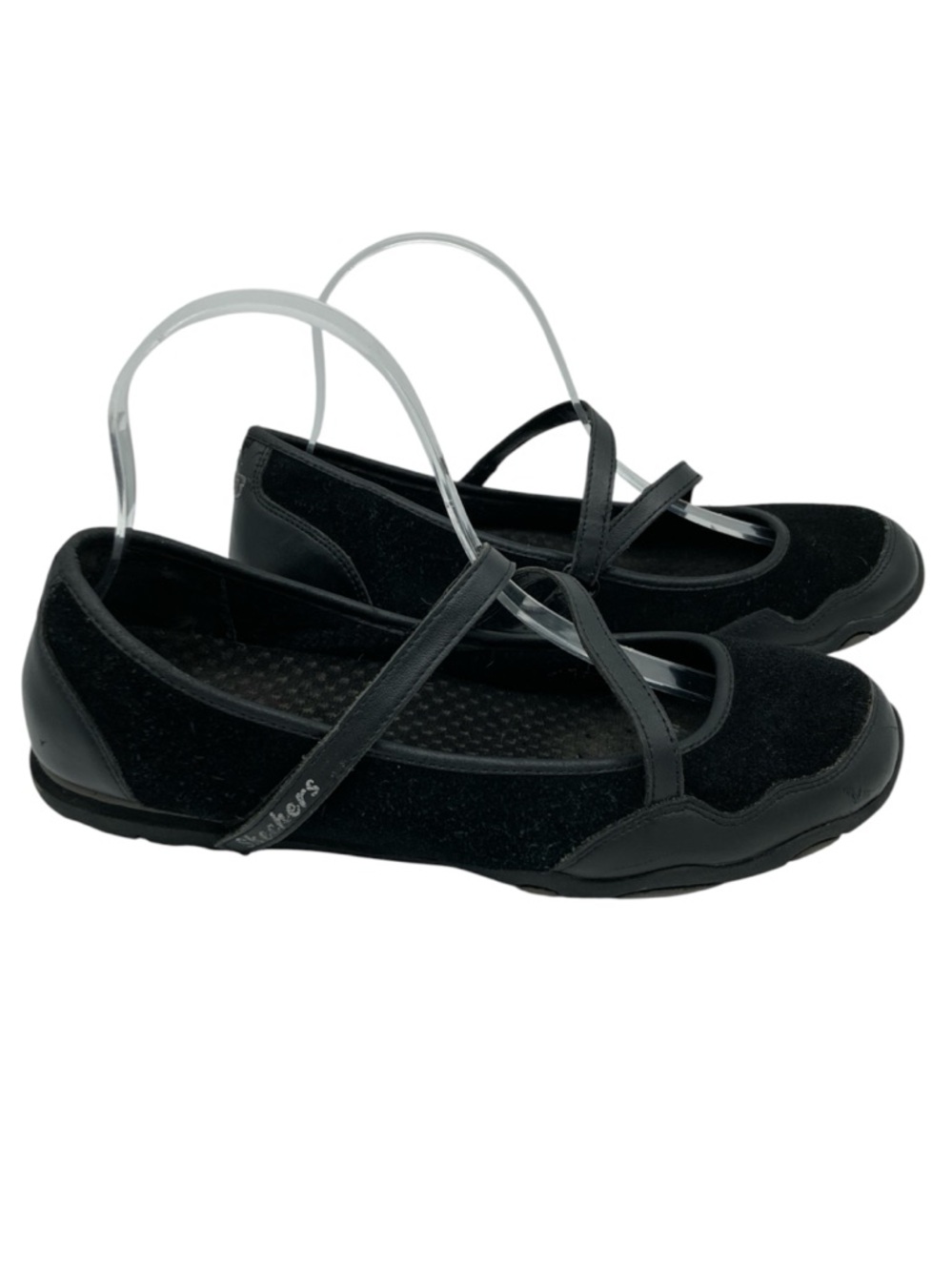 Vintage Y2K Skechers Suede Mary Jane Ballet Flat Sneakers